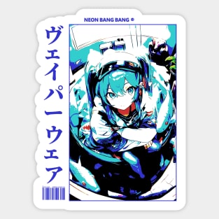 Vocaloid Anime Girl Japan Streetwear Japanese Manga Aesthetic Sticker